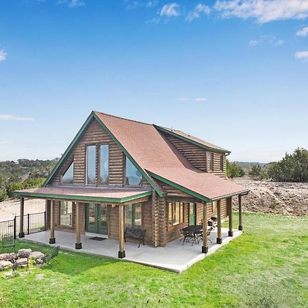 Lighthouse Hill Ranch - Log Home Johnson City Exterior photo